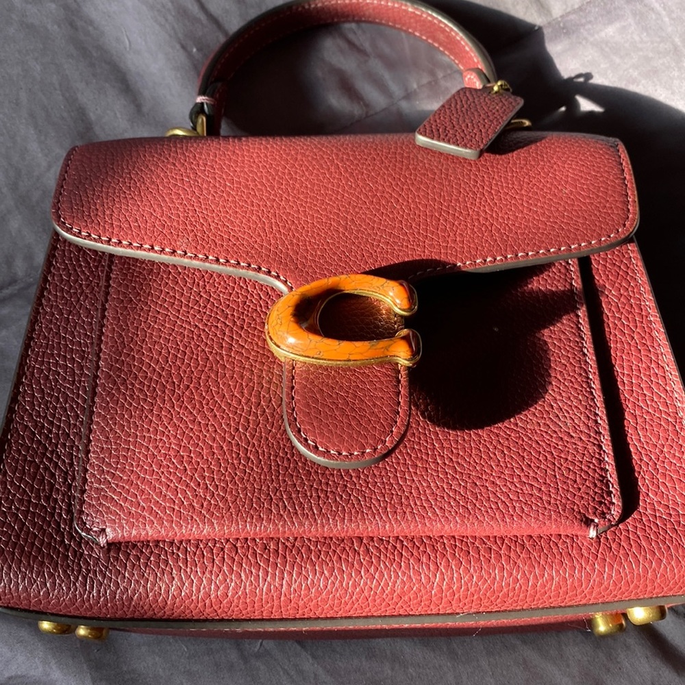 Coach mini top handle Tabby